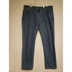 Levis 541 Jeans Mens 38x34 Blue Medium Wash Straight Very Soft Denim Cowboy Levi